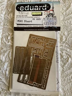 EDUARD Model Fotoincisione - 35029  -M5A1 STUART  -1/35- Kit for Tamiya - Immagine 1 di 4