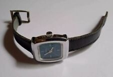 New Vintage Mortima turquoise Women's watch Cattin C64 Old Stock