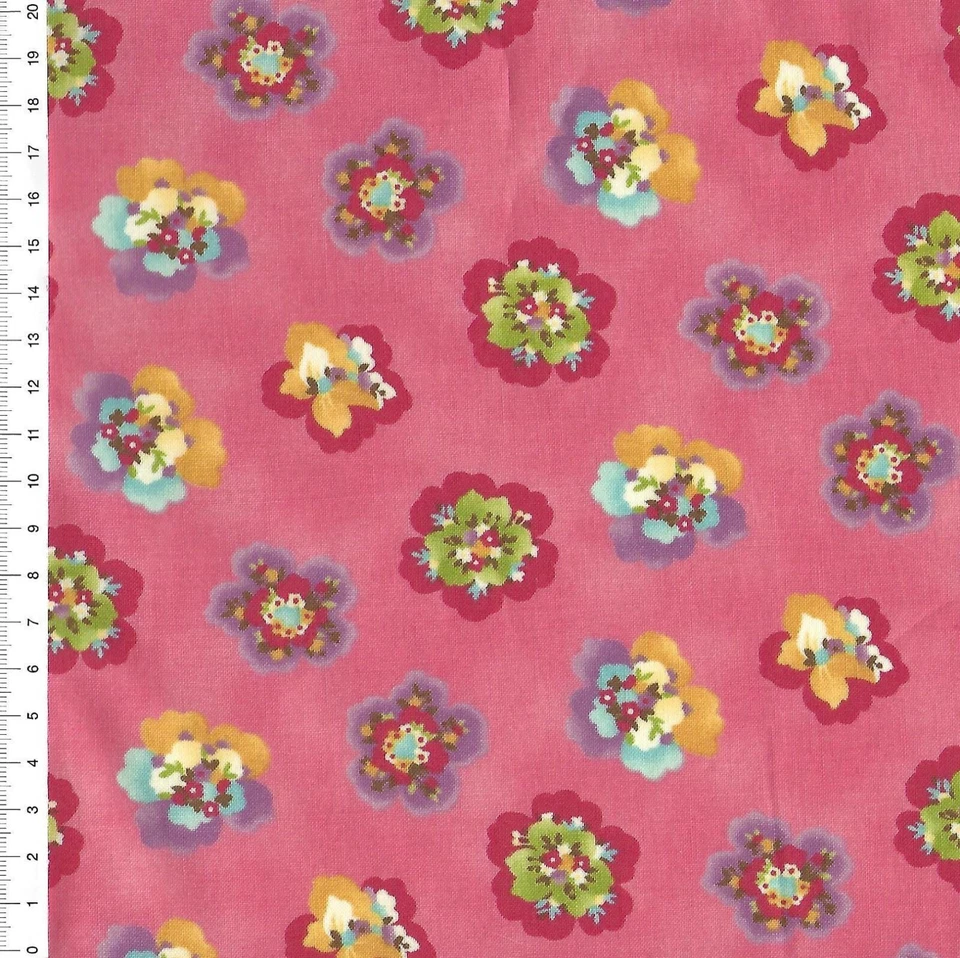 (€ 12,00/m) Moda - Deko- und Patchworkstoff -  " Coquette " - 25 x 110cm - Bild 1 von 1