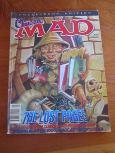 CLASSIC MAD MAGAZINE COLLECTOR'S EDITION 1996 THE LOST PAGES GREAT ** MUST SEE - Picture 1 of 2