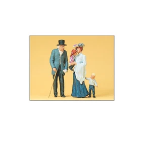 Preiser G 45066 - Alter Herr, Dame mit Kindern  Neuware - Bild 1 von 1