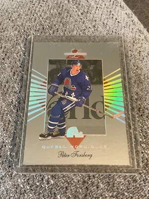 1995 donruss leaf limited peter forsberg - Image 1 of 2