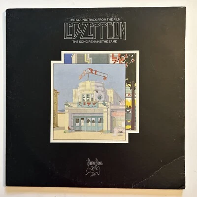 LED ZEPPELIN The Song Remains The Same Vinyl Record LP Swan Song 1976 VG+/VG+ - Image 1 of 4