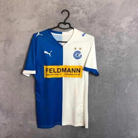Grasshoppers Jersey Home football shirt 2013 -  2014 Puma Polyester Mens Size M Cover