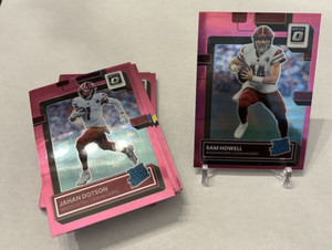 2022 Optic Football PINK HOLO'S    🏈☀️🏈"U-Pick It"🏈☀️🏈