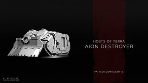 Terran Warhosts - Aion Destroyer/TTRPG/Wargaming/Grimdark - por Solwyte - Imagen 1 de 1