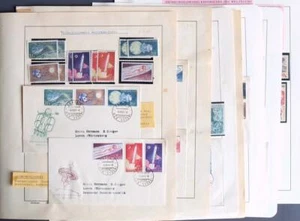 Colección Espacial Checoslovaquia 1961-63, montada sin montar o nunca montada/** + FDC + cubiertas, cohete - Imagen 1 de 9