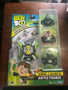 Ben 10 Omni Launch Battle Figures Set of 3 Wildvine Diamondhead New in Box - Picture 1 of 4