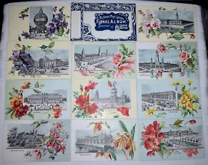 136b. SELTENE SAMMLUNG CVR & 11 BLUMENPOSTKARTEN 1904 ST. LOUIS AUSSTELLUNG NM - Bild 1 von 2