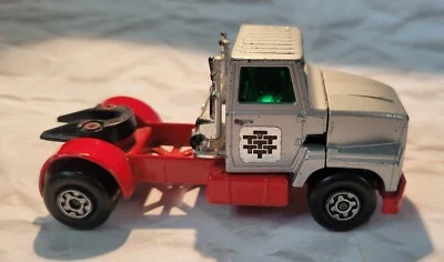 Matchbox Super Kings K-16/18 Ford LTS Series Semi Tractor 1973 SILVER - Image 1 of 4