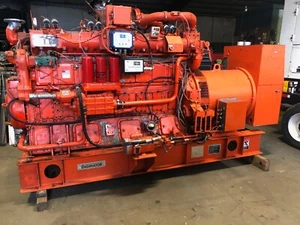 Waukesha 400 KW - 600V / 320KW - 480V CONTINUOUS RATED Natural Gas Generator - Picture 1 of 23