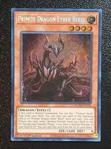 Yugioh BLMM-EN130 Primite Dragon Ether Beryl Secreto Raro 1ª Edición COMO NUEVO 10 - Imagen 1 de 2