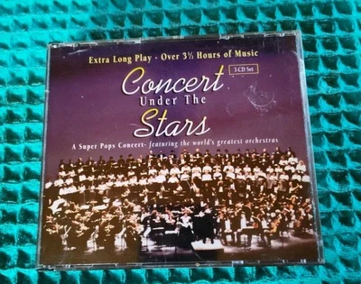 CONCERT UNDER THE STARS,3 CD Set,VARIOUS Artists, 1994, Cema Special Markets - Image 1 of 2