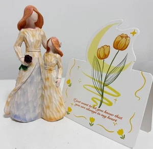 Mother and Daughter Figurines Statues, Gift for from Daughter, Resin... - Picture 1 of 6
