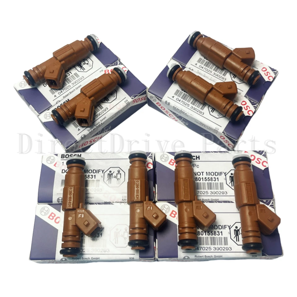 30LB Fuel Injectors Set 8 Bosch Ford Mustang Upgrade 4.6 5.0 Upgrade Foto 1 de 4