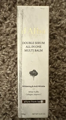 d'Alba Double Serum All In One Multi Balsam, mit weißem Trüffel/Kollagen/Vit C - Bild 1 von 4