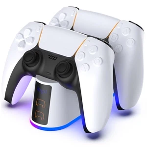 Retro Resurge PS5 Controller Charger Contact Dual Speed Charge - Picture 1 of 6
