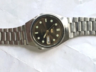 Reloj Pulsera Mecánico Automático Años 70 Seiko 5 6309  Foto 1 de 4