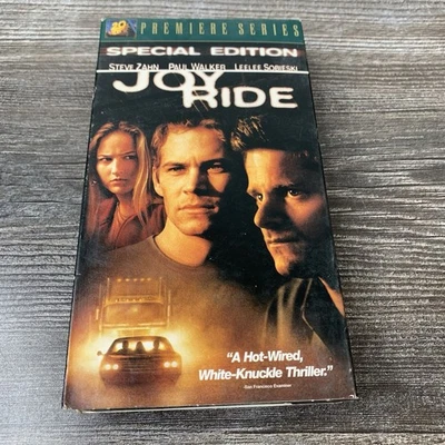 Joy Ride (VHS, 2001) Paul walker Special Edition Horror Thriller - Image 1 of 4