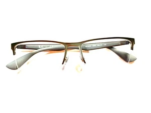 Ray-Ban Brille Brillengestell RB 6335 2855 Grau Eckig Halbrand 56-17-145 - Bild 1 von 3