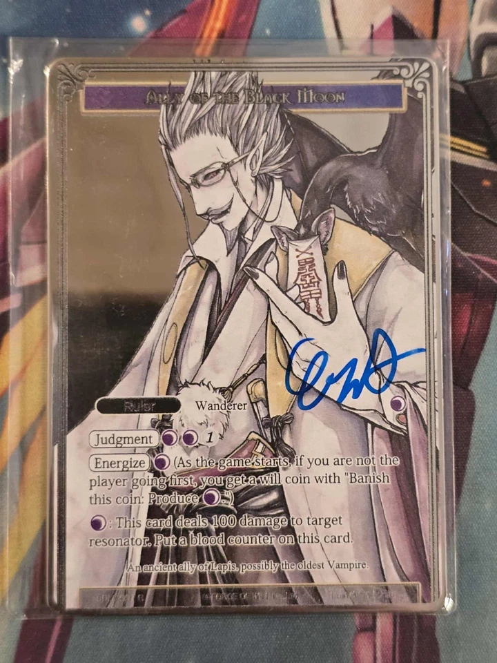 SILVER METAL TOP 3 GRAND PRIX ETERNAL VAMPIRE MIKAGE SEIJURO FORCE OF WILL FOW - Image 1 of 1