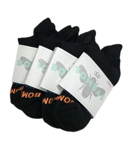 Bombas XS Black Bee Better Honeycomb Ankle Socks Set of 4 Kids Sz 1-6 XS - Picture 1 of 4