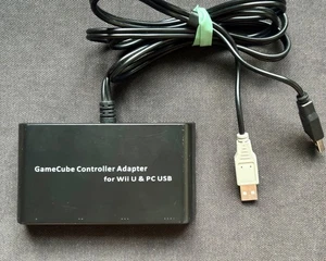Nintendo Gamecube Controller USB adapter for PC and Wii U USB-A - Picture 1 of 3
