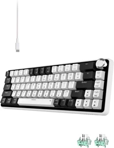 Linkerfoo 65% Wired Mechanical Gaming Keyboard With Magnetic Switch RGB Backlit - Picture 1 of 11