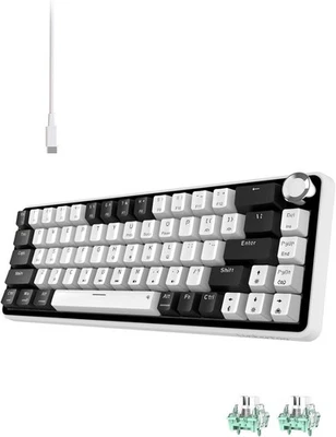 Linkerfoo 65% Wired Mechanical Gaming Keyboard With Magnetic Switch RGB Backlit - Image 1 of 2