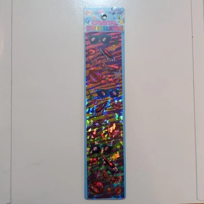Vintage Lisa Frank Adesivos de Cristal Óculos de Sol Brilhante Borboleta NOVO Estoque Antigo!  - Imagem 1 de 4