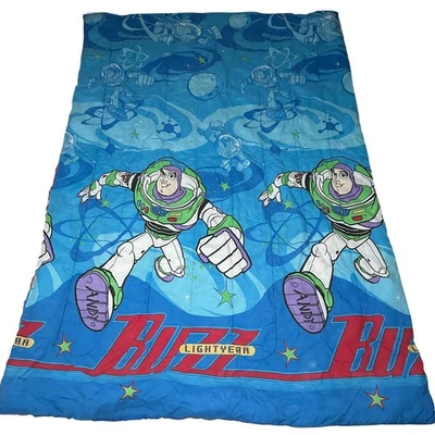 Edredón Leñoso Vintage Disney Toy Story Buzz Lightyear Reversible Doble Niños Foto 1 de 4