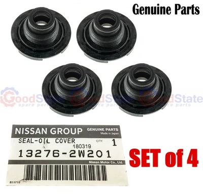 GENUINE Nissan Patrol GU Y61 Navara D22 ZD30 3.0L Glow Plug Seal Set of 4 - Image 1 of 3