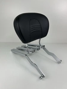 Harley Davidson Backrest Sissy Bar Luggage Rack Chrome - Bild 1 von 18