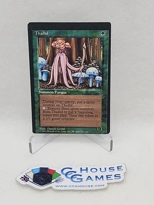 Thallid MISPRINT MISCUT Fallen Empires MTG Magic Old School *CCGHouse* - Image 1 of 4
