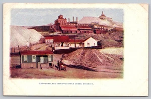 Vintage Lithographie Postkarte Portland Mine Cripple Creek District Colorado - Bild 1 von 2