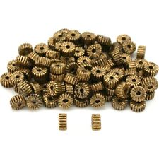 Spacer Bali Beads Antique Gold Plated 5mm Approx 100