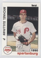 1990 Best Spartanburg Phillies Mike Sullivan #9
