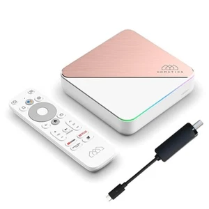 Homatics Box R 4K Plus UHD Android TV Multimediaplayer + DVB-S2X USB-C Tuner - Bild 1 von 8