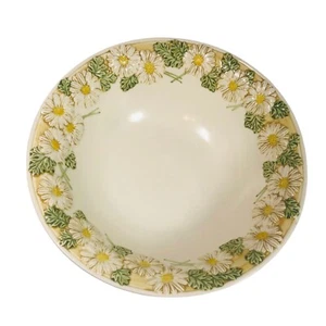 Metlox Skulptured Daisy Poppytrail 12 Zoll großer Salat - Servierschüssel - Bild 1 von 16