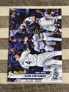 2020 Topps Baseball Tampa Bay Rays Team Card #501