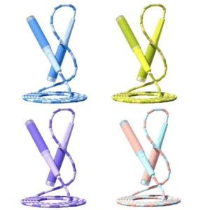 Segmented Skipping Rope for Women Man Kid Jump Rope, Workout and Weight Loss - Picture 1 of 12