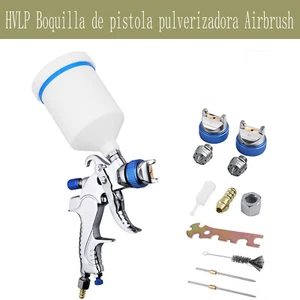 Pistola de pulverización HVLP Boquilla de aerógrafo para pintar 1.4/1.7/2.0mm - Imagen 1 de 12