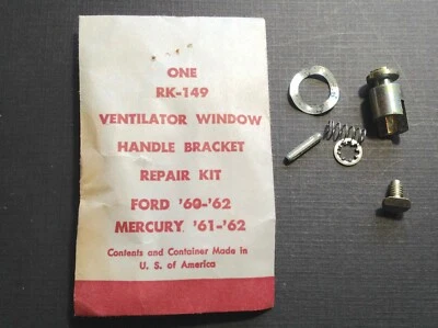 NORS vent window handle bracket repair kit for 1960-1962 Ford 1961 1962 Mercury - Image 1 of 4