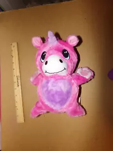 Ball Pets 2014 Pop Up rosa lila Einhorn Plüschtier Stofftier 10" - Bild 1 von 5