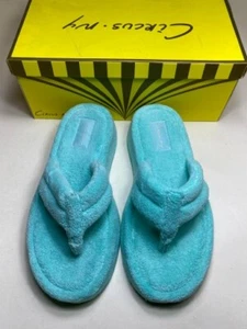 Circus by Sam Edelman Laina Bali blaue Damen-Plateausandalen Frottee Größe 8M - Bild 1 von 5