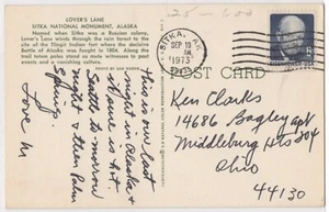 1973 Sitka Alaska AK a Ohio cancelación máquina cubierta postal moderna - Imagen 1 de 2
