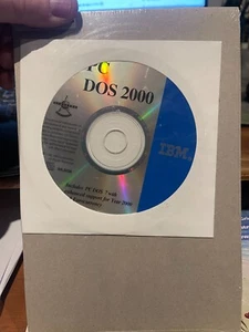 IBM PC DOS 2000 + IBM PC DOS 7.0 WITH UPDATES = IBM DOS 7.01 New CD Sealed RARE - Afbeelding 1 van 3