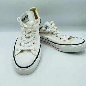 Converse All Star Chuck Taylor Damen Sneaker Schuhe weiß rosa gestreift Größe 10 - Bild 1 von 10