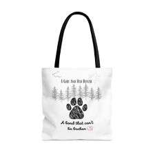 A Girl And Her Boxer A Bond That Can't Be Broken Tote Bag For Dog Lover Mom