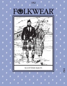 Folkwear Patterns Sewing Pattern Scottish Kilts Men, Women - Picture 1 of 1